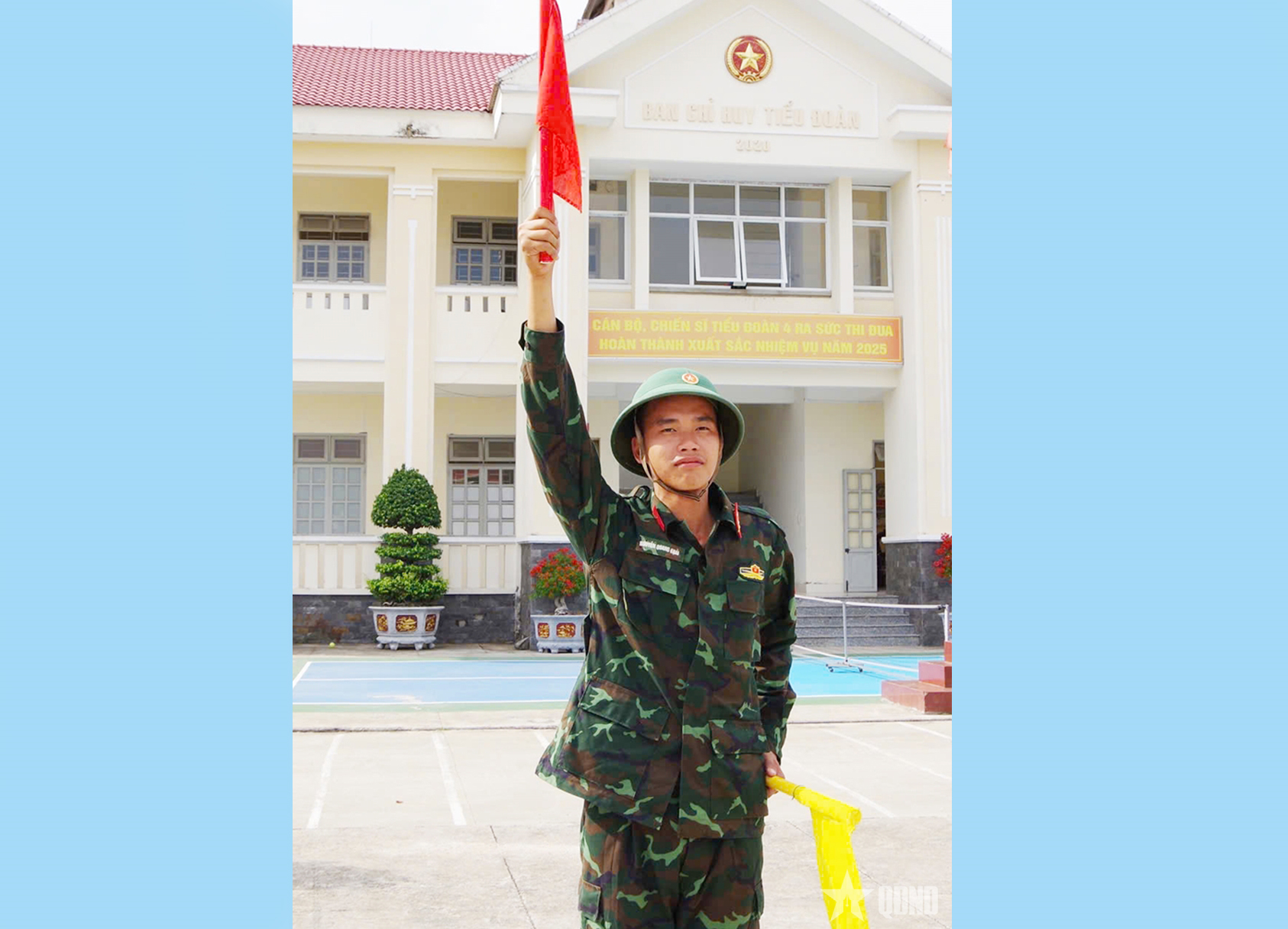 Gương mẫu, trách nhiệm từ người tiểu đội trưởng trẻ

​